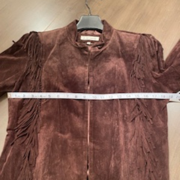 a' la carte - Brown Suede Jacket - Size Small - Picture 7 of 12